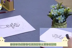 今天教大家画美人鱼简笔画，小美人鱼真漂亮