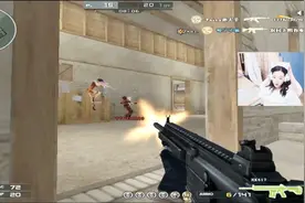穿越火线：水友赛房间全是GP武器，柚子的HK417总算派上用场