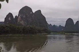 桂林山水甲天下，二十元人民币山水背景