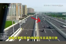 再怎么放浪不羁爱自由也不能上高架哦，摩托车禁止上高架切记！视频封面