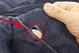 裤子破洞开线不用求人，轻轻一拉就修复，衣服又像新的，赶紧学会