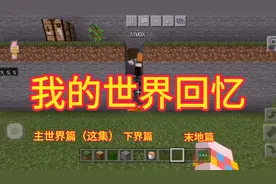 我的世界回忆：主世界篇（请自己擦干自己的眼泪）