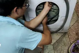 滚筒洗衣机皮带的安装方法其实很简单