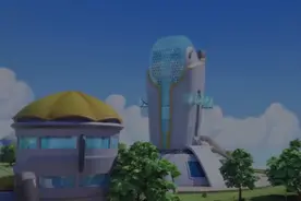 猪猪侠之竟速小英雄，菲菲发夹掉了，当场发狂，拿到了第一名。