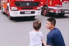 特殊的“六一”礼物，淮安萌娃圆梦"消防之旅"！视频封面