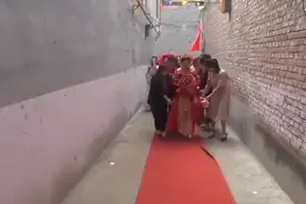 河北邯郸永年农村结婚，新娘很漂亮视频封面