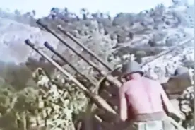 真实的二战纪录片，高射炮打下战机，飞行员空中跳伞！视频封面