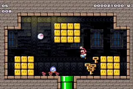 马里奥制造2#9：寻找4把钥匙！