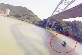 实拍：浙江一名15岁女孩与家人吵架 数十米高大桥跳海自杀幸存视频封面