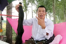 女人70公分的长头发能卖多少钱？大哥告诉你真实价格，这么贵?