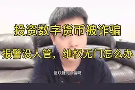 假如遭遇了区块链，数字货币诈骗该怎么办，如何维权追回损失？视频封面