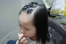 儿童花样发型扎法，一天一个发型，每天不重样