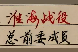 淮海战役总前委成员，全是元帅大将级别视频封面