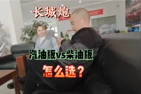 山哥想买一款农村实用的车，看了长城炮，汽油版vs柴油版要怎么选