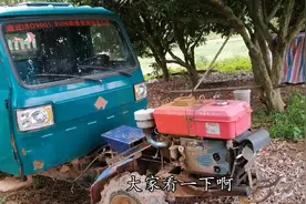 小伙想转让一辆二手，四驱爬山王拖拉机，两万块钱，还是八成新