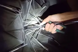 自动伞就是这样修