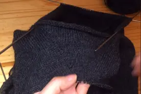 自己动手织条暖暖的毛裤（四）横裆的编织（1）