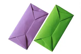 教你用A4纸巧叠一款简单信封，折法很简单！视频封面