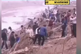 七八十年代，山东农民修水库河堤大坝视频封面