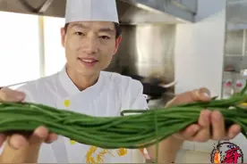 豇豆，的腌法原来这么简单！懒人特殊做法，难怪饭店酸豇豆好吃！