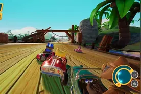 沙漠游戏《喵星人赛车》第1道具赛实况娱乐