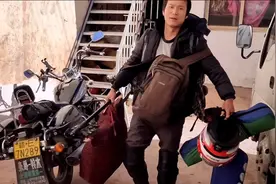 骑gz150太子车进藏，看看能装多少东西？竟然还有这般绝密装备！