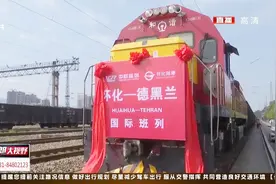 大消息！怀化-德黑兰中亚班列首发：架起连接欧亚的大桥梁视频封面