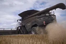 工业反哺农业 先进的芬特9T收割机在德国执行油菜收割任务视频封面