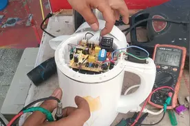 豆浆机不通电，不知道哪里坏？很简单就检查出来