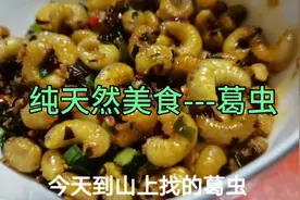 今晚做道纯天然美食，香辣葛虫。