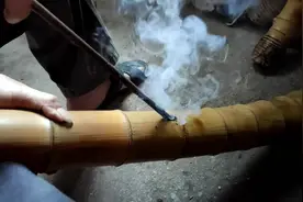 朋友定做口径7厘米的大水烟筒，农村大叔加工费劲，最终成品完美