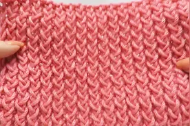 毛线编织器编织针法教程，编织围巾太简单