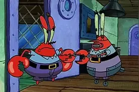 真假蟹老板，令人头疼，海绵宝宝分辨到底哪个才是真的蟹老板