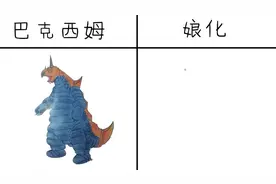 巴克西姆VS娘化，打怪兽格斗第一代冠军，是一个女汉子