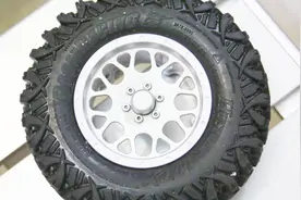 2.2寸轮毂 1.9寸胎皮 轮胎安装教程