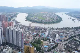 4K航拍横县县城 广西十强县之一 这是一座带茉莉花香味的县城！