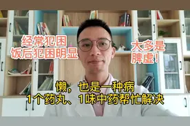 懒也是一种病！经常犯困、饭后犯困、四肢乏力，归脾丸黄芪健脾气