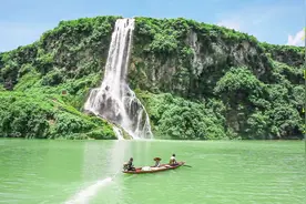 贵州黔东南大峡谷，相传陈圆圆乘船从这里上岸，隐居于此！