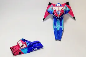 【变形金刚折纸教程】真正能变身的擎天柱，儿童节的好礼物！