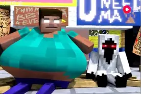 我的世界-胖胖的him也想当英雄！