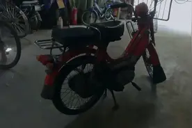 宝鸡耄耋大爷，把一辆老渭阳50轻骑四十年保养如新，就是为骑一圈视频封面