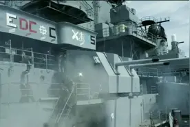 美国航母编队在神秘的百慕大三角遇袭