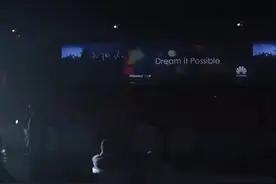 华为现场版主题曲，加油华为，加油China。