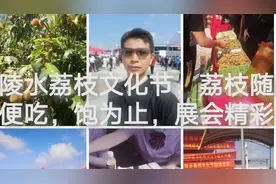 陵水荔枝文化节，现场随便试吃，网红直播带货，县长现场推荐，彩视频封面