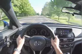 本田雅阁海外版试驾，2.0T配上手动挡简直是太爽了，这才叫车！视频封面