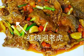 衡阳厨师伍大厨，做了一条红烧河老虎，只花了18元，味美下饭视频封面