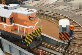 火车轨道的尽头，长见识了！