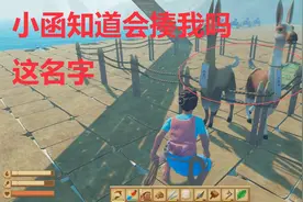 木筏求生：给小涵家羊驼剪完羊毛后顺带起了个名字，会被挨打吗？