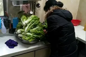 疫情期间，菜园去搞点青菜回来，用开水烫青，留着吃烫菜