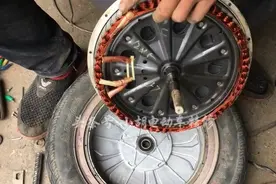 电动车电机损坏的正确拆装步骤，你修不好就是这关键的几部做错了